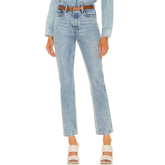 GRLFRND Karolina High Rise Straight Crop NWT - Picture 5 of 5